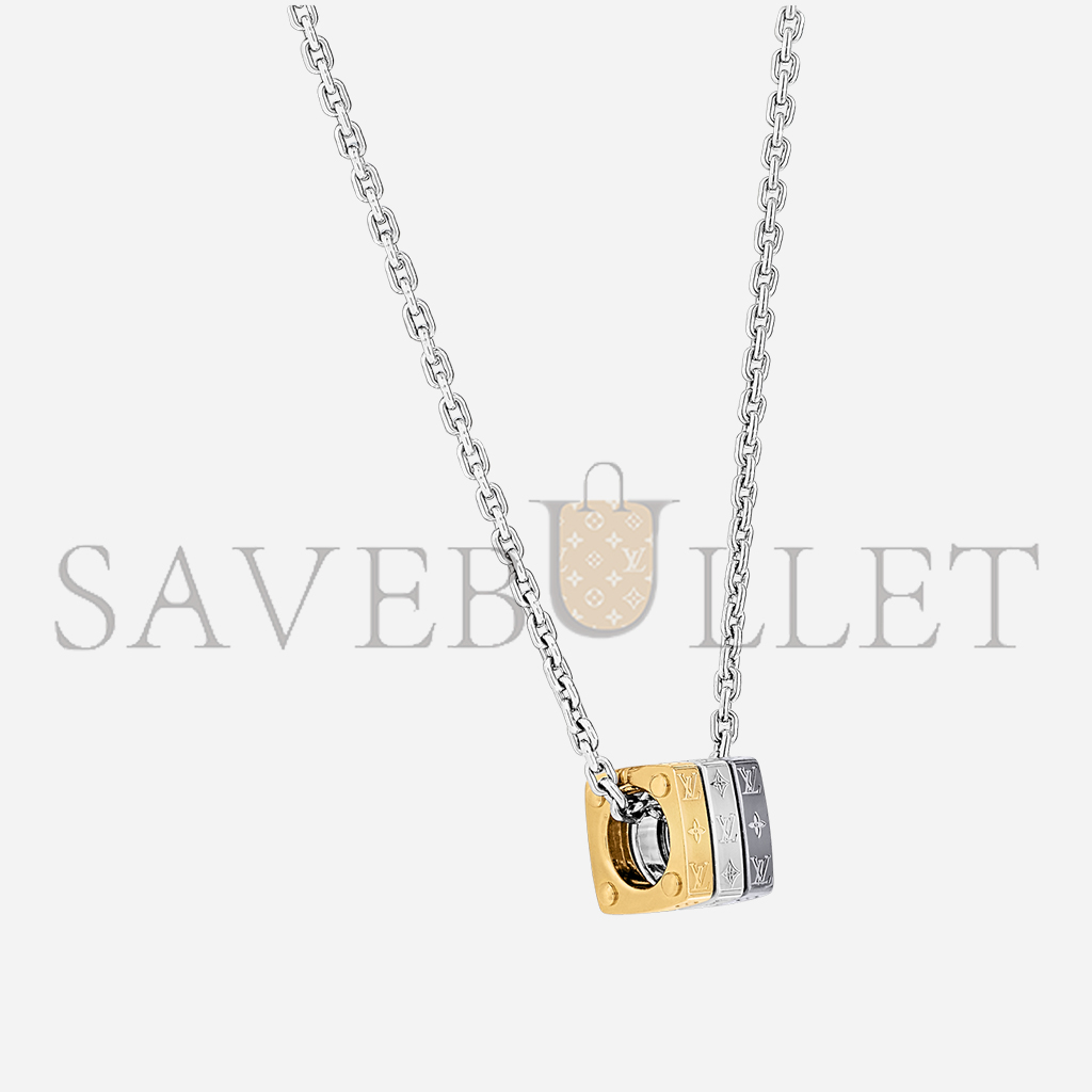 LOUIS VUITTON MONOGRAM BOLD NECKLACE M00675